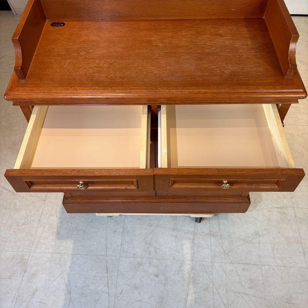 キャビネット　サイドボード　コンソール　飾り棚　多目的　木製　コンセント付き