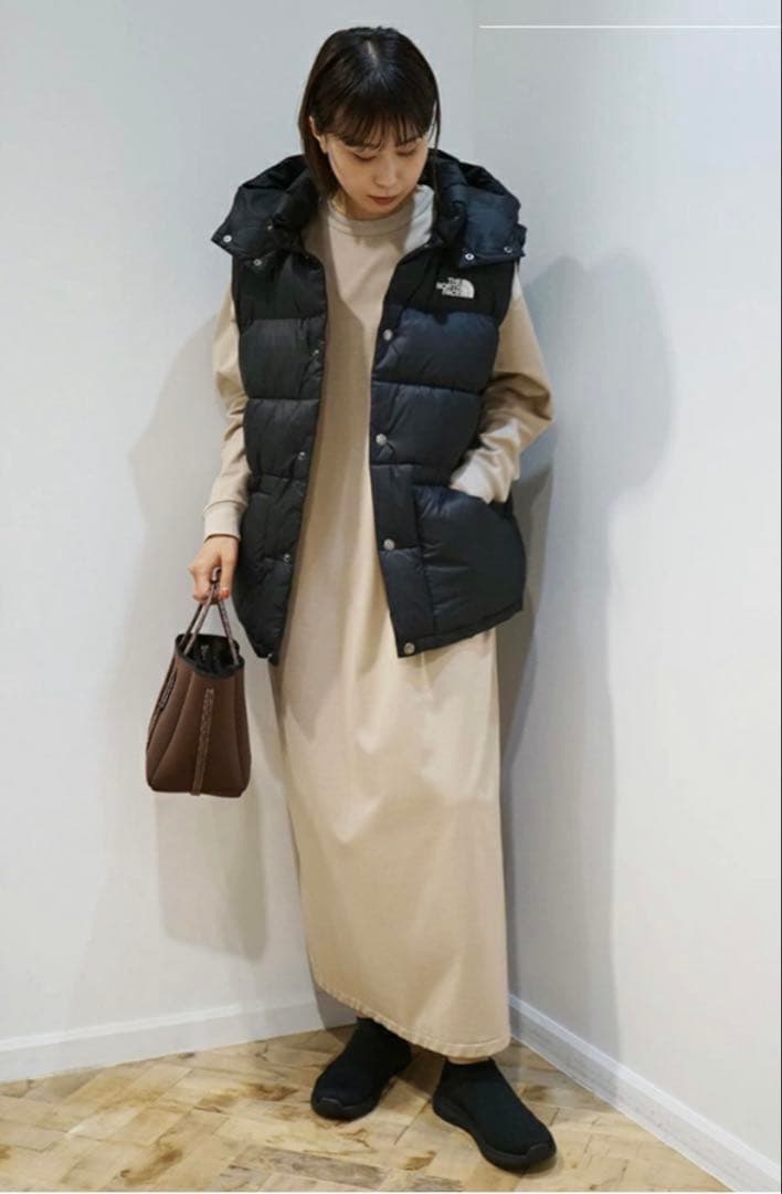 ノースフェイス　キャンプシエラ　ダウンベスト