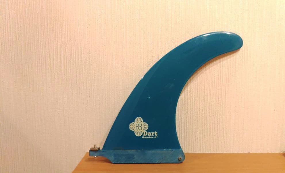 ダートフィン8インチ　Dartfin　Bender-8 青　ターコイズ