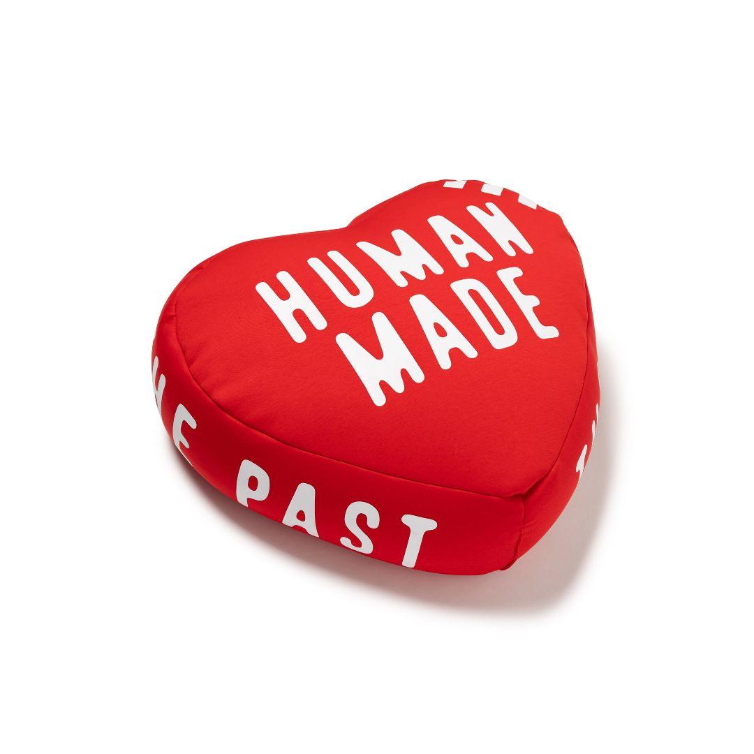 クッション・座布団 HUMAN MADE HEART BEADS CUSHION RED