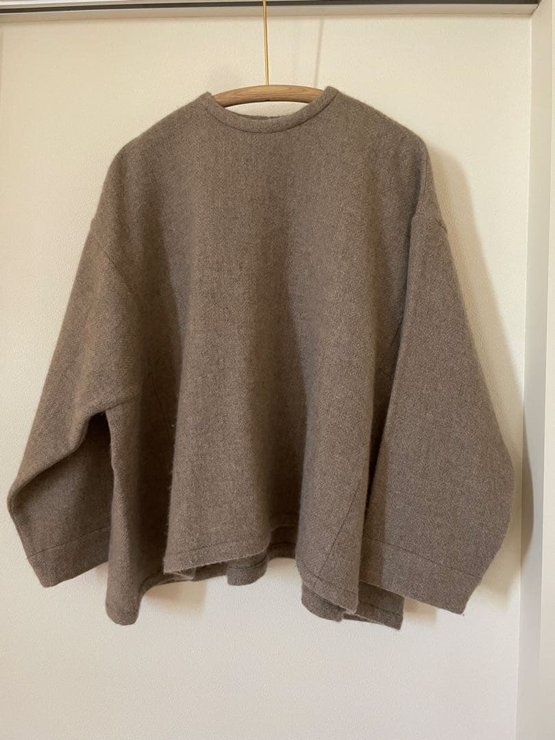 ARTS&SCIENCE ブラウス カシミヤ100% natural