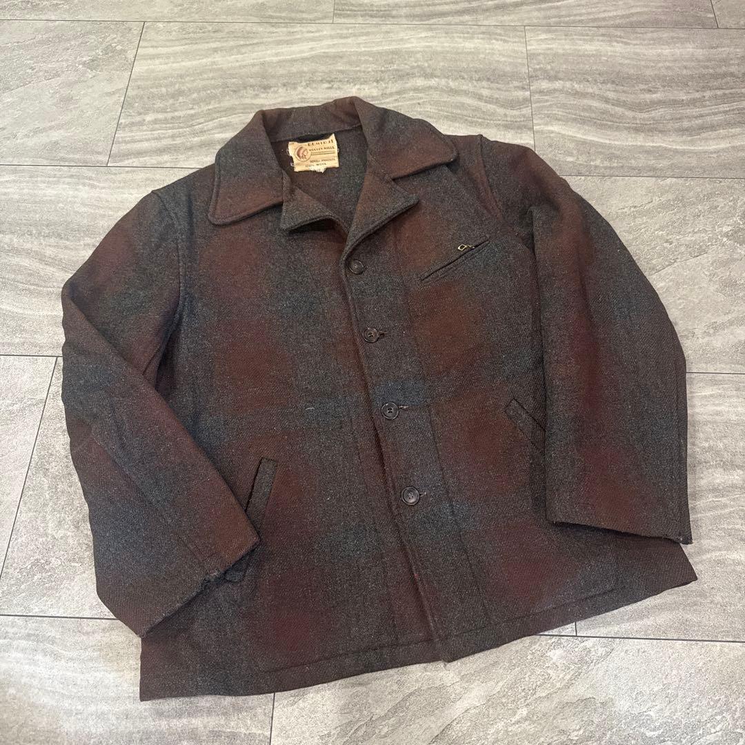 50s〜60s BEMIDJI woolen mills vintage