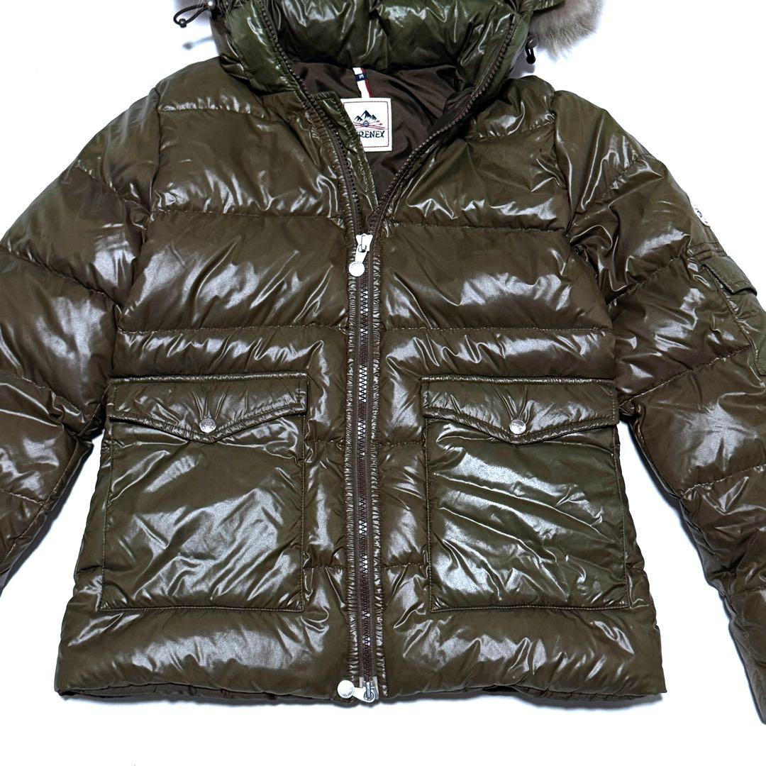 YAMANECOさん専用ピレネックス ダウンジャケット カーキ ファー付 36