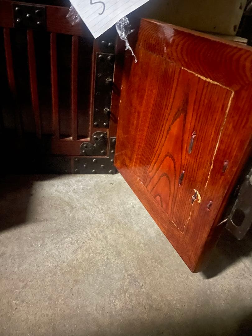 日孟車箪笥　美品　欅材 鉄器金具 時代和箪笥 ビンテージ