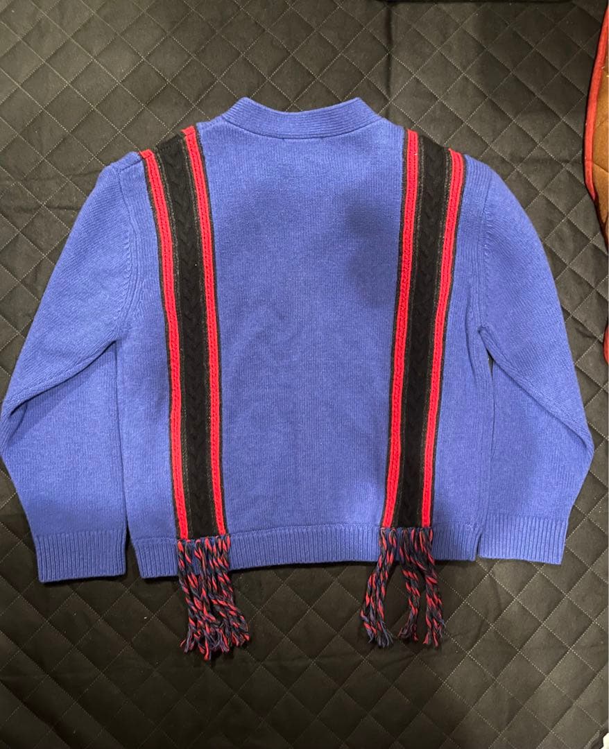 SON OF THE CHEESE M カーディガン 青