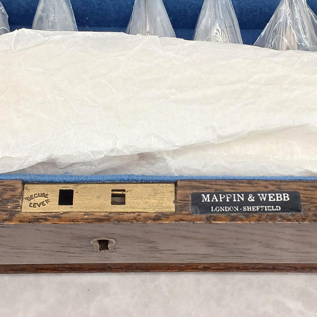 銀製MAPPIN & WEBB【カトラリーセット 39本組】専用木製ケース鍵付き