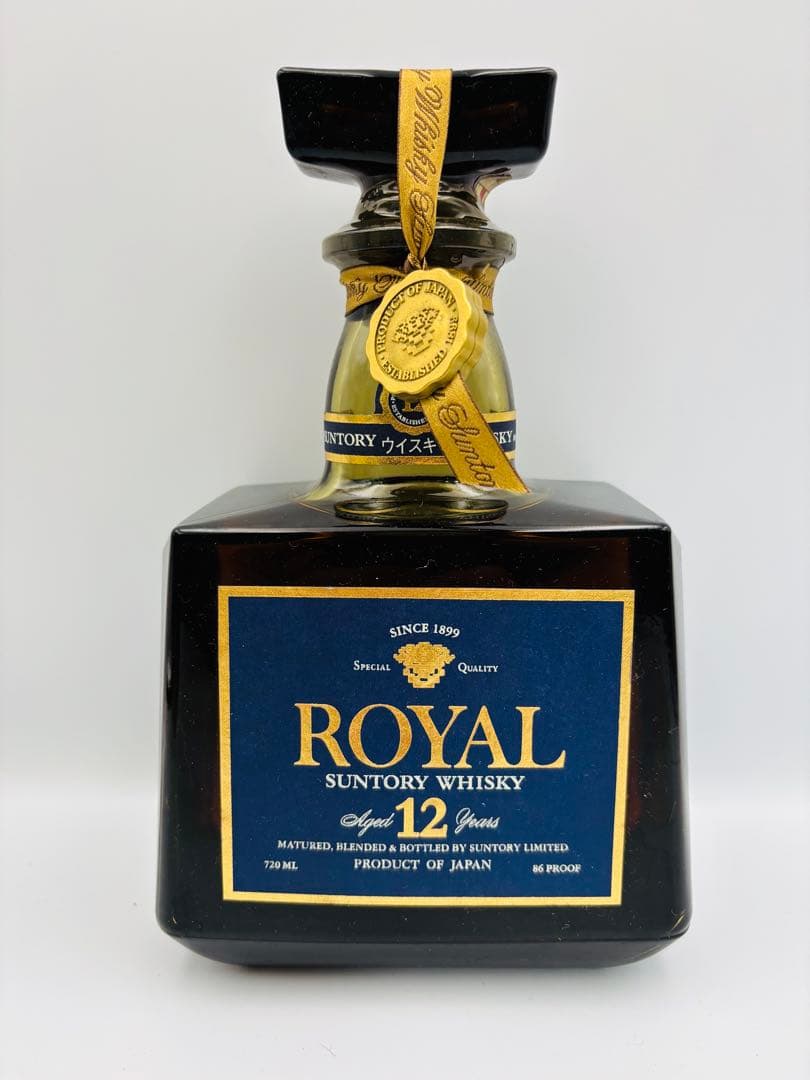 サントリーローヤル プレミアム 12年 ブルーラベル 720ml 43％ 箱あり