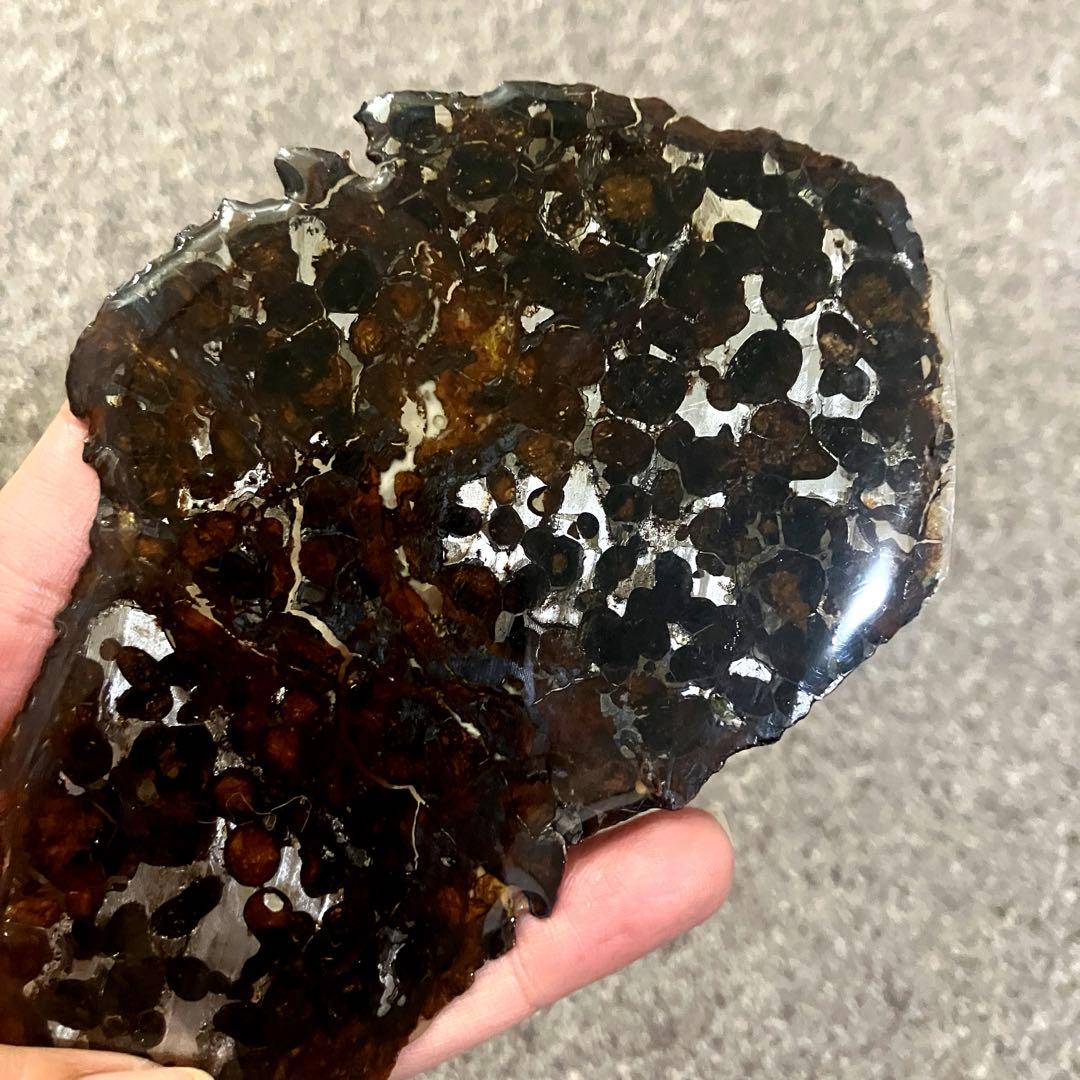 CAESAR　パラサイト隕石 セリコ隕石　石鉄隕石