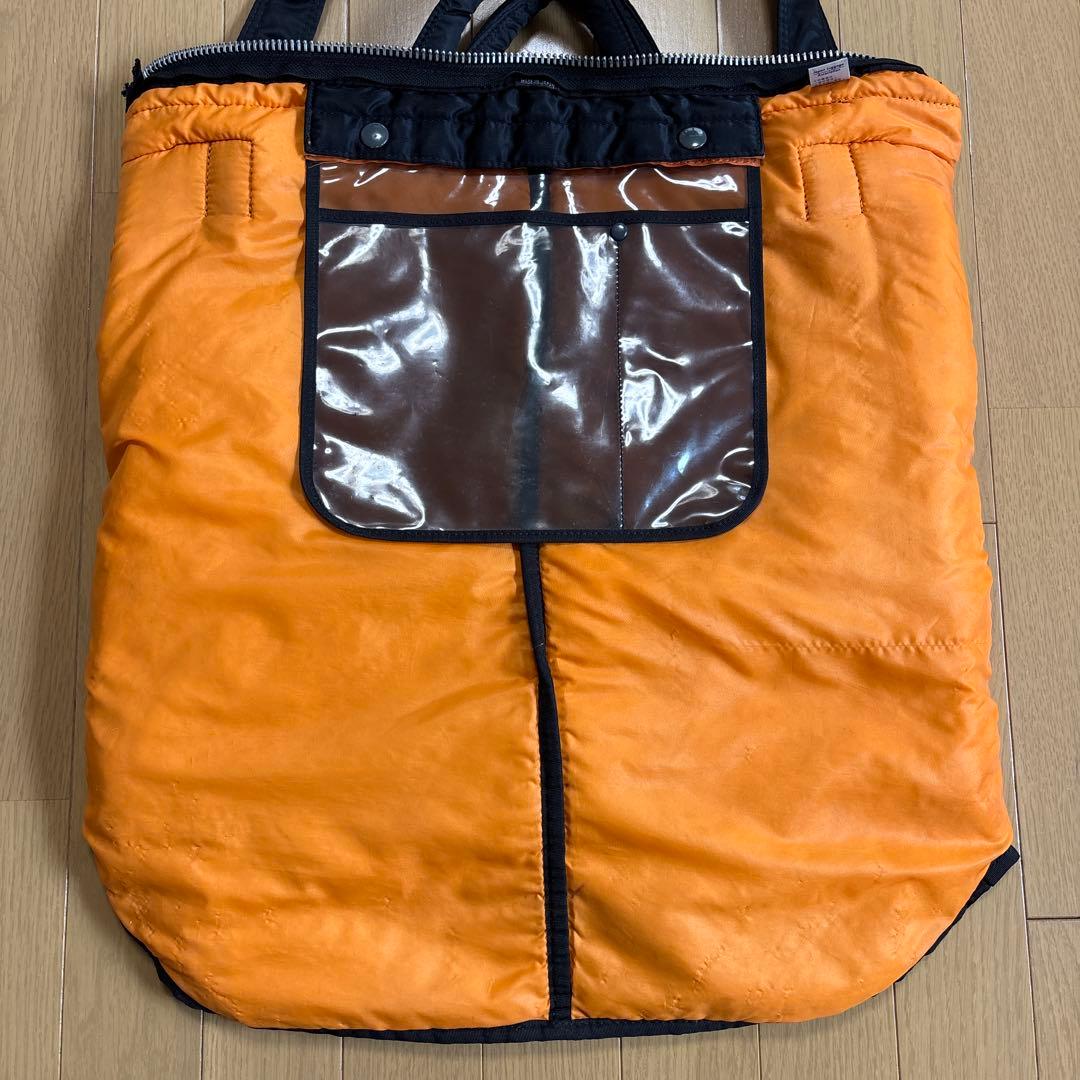 ポーター ヘルメットバッグ タンカー 黒 旧式 廃番