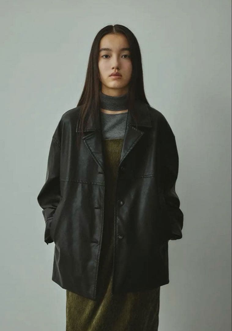 STYLEMIXER ブラック レザージャケット