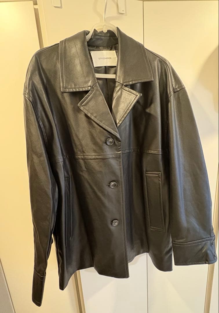 STYLEMIXER ブラック レザージャケット