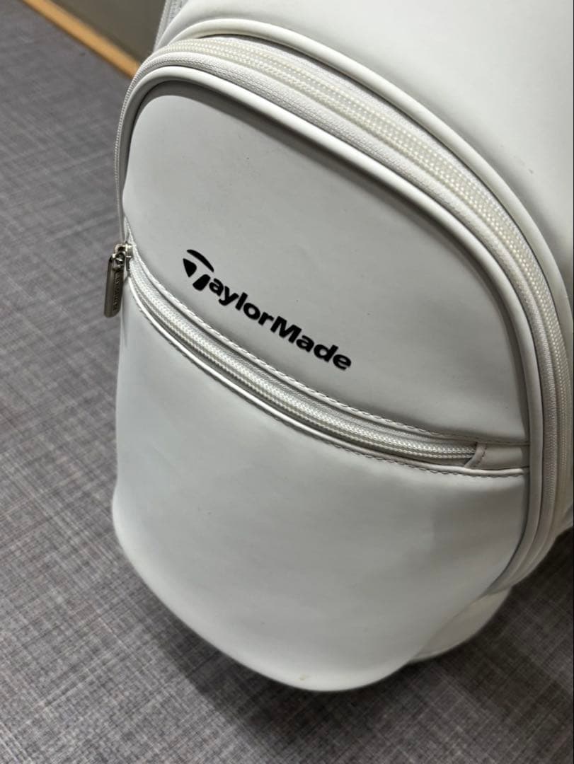 TaylorMade キャディバッグ ホワイト テーラーメイド ゴルフバッグ