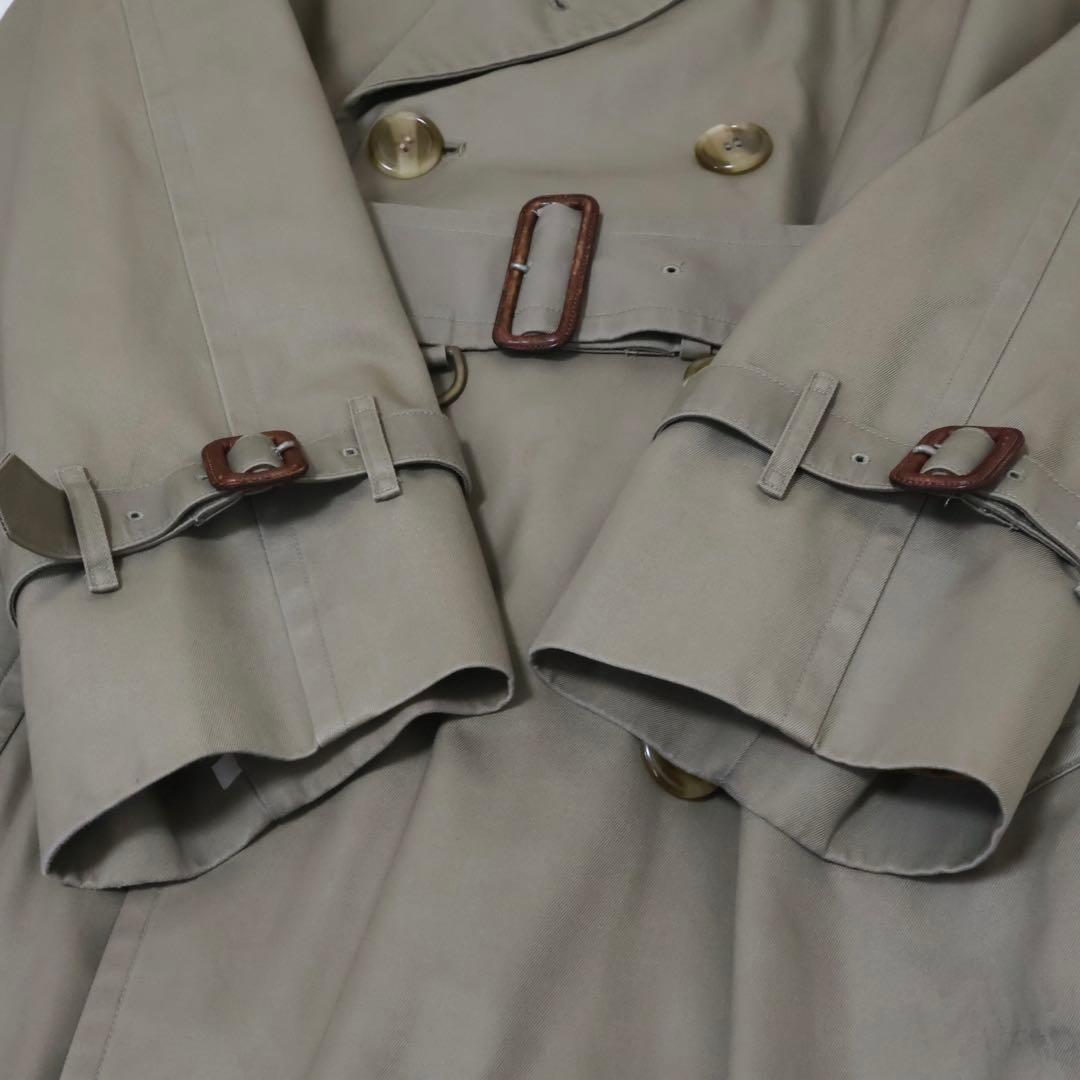 ゆら　バーバリー　トレンチコート　ベージュ　ノバチェック