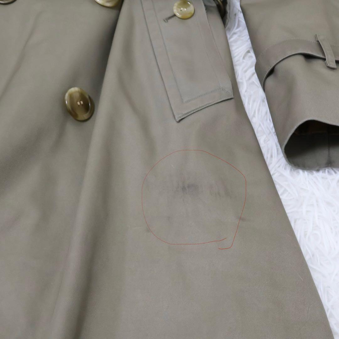 ゆら　バーバリー　トレンチコート　ベージュ　ノバチェック