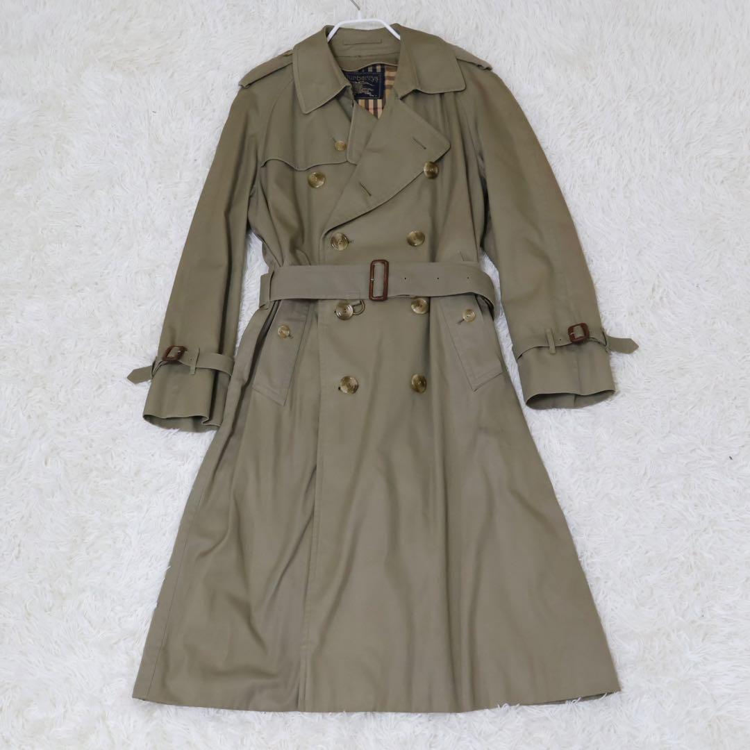 ゆら　バーバリー　トレンチコート　ベージュ　ノバチェック
