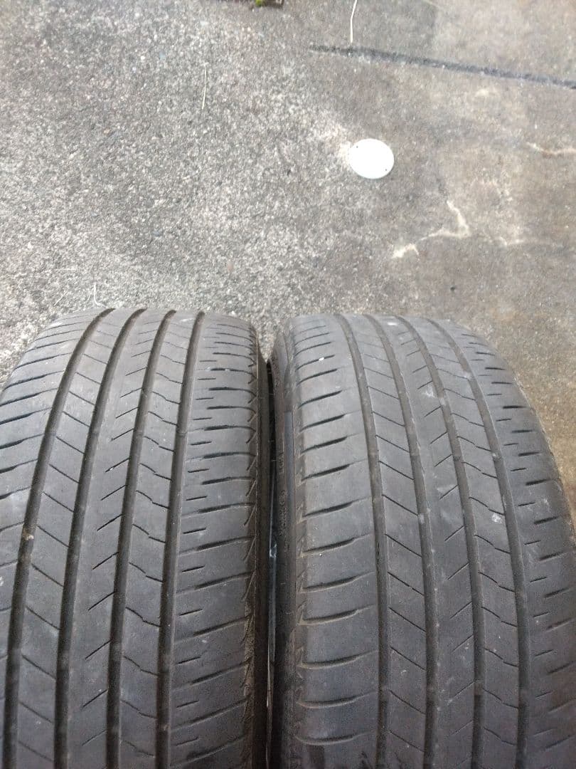 225/45R18 ブリヂストンレグノ　2020年製　4本中古セットリムガード付