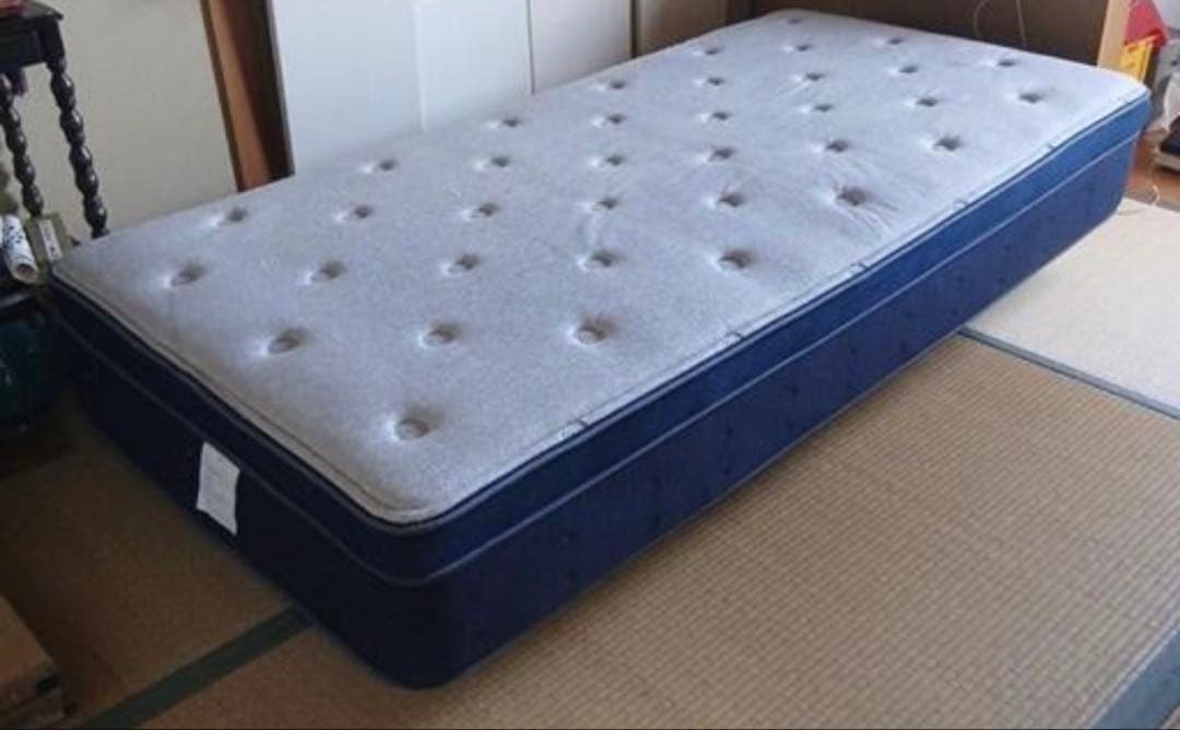 シングル コイルスプリングマットレス 300mm ニトリ　dual pocket