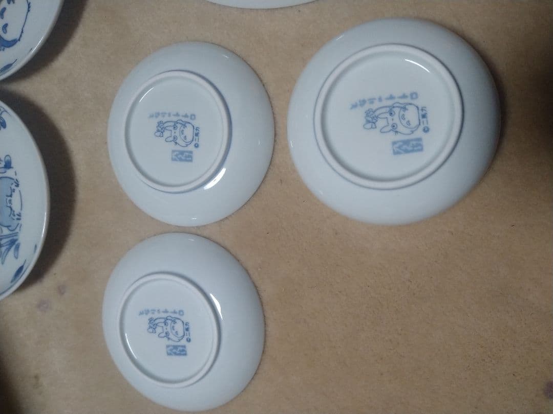 となりのトトロ（二馬力）のりたけ皿6枚