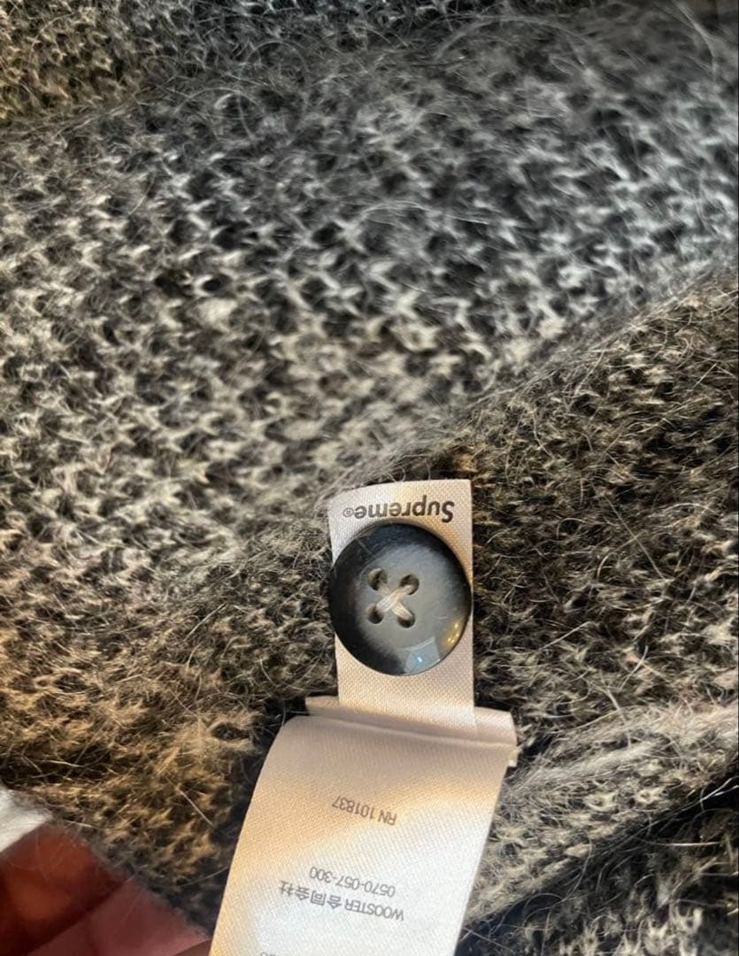 Supreme アニマル柄 カーディガン