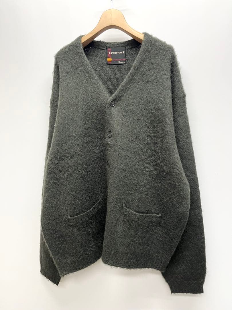 復刻 TOWNCRAFT タウンクラフト ペニーズ シャギー カーディガン L