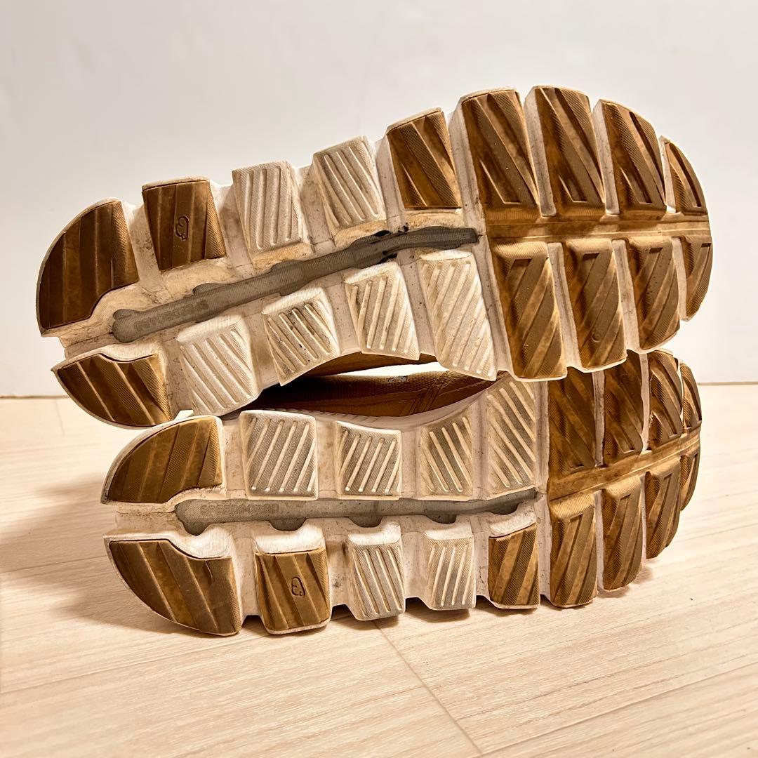 On Cloud Hi Textile レディース 25cm デューン