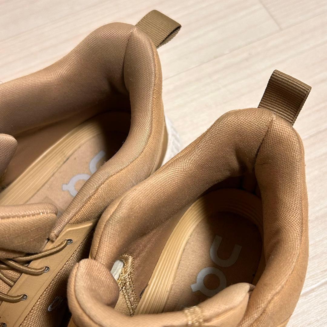 On Cloud Hi Textile レディース 25cm デューン