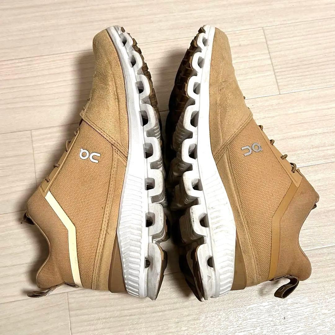 On Cloud Hi Textile レディース 25cm デューン