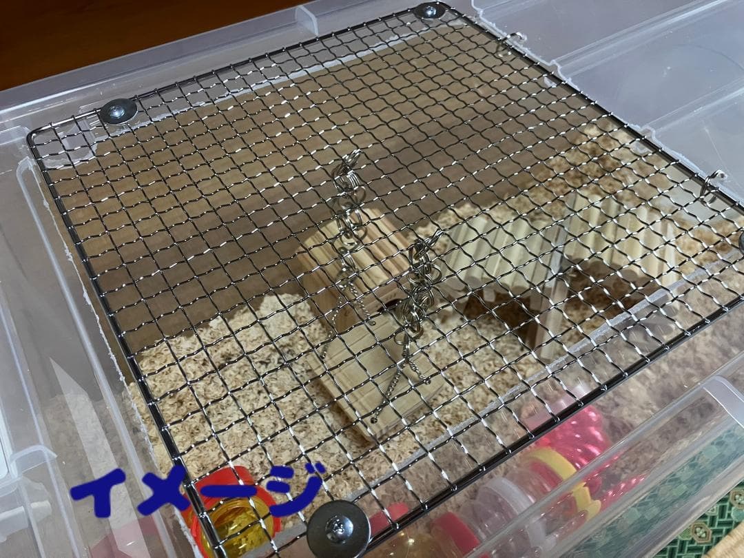 ②【超お得3個セット】広い大きい快適なハムスターケージ ゲージ【DIY】給水器付