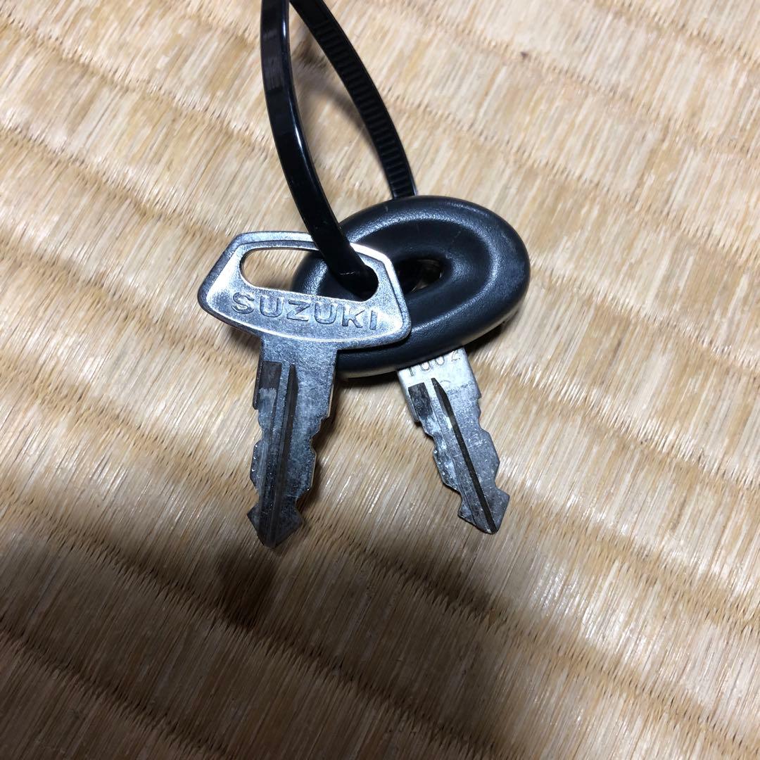 美品SUZUKI セニアカーET4Dブルー　鍵2本純正カバーステッキホルダー付き