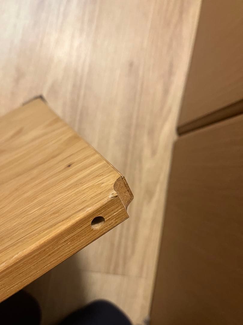 無印良品 ステンレスユニットシェルフ オーク材 棚セット 特大