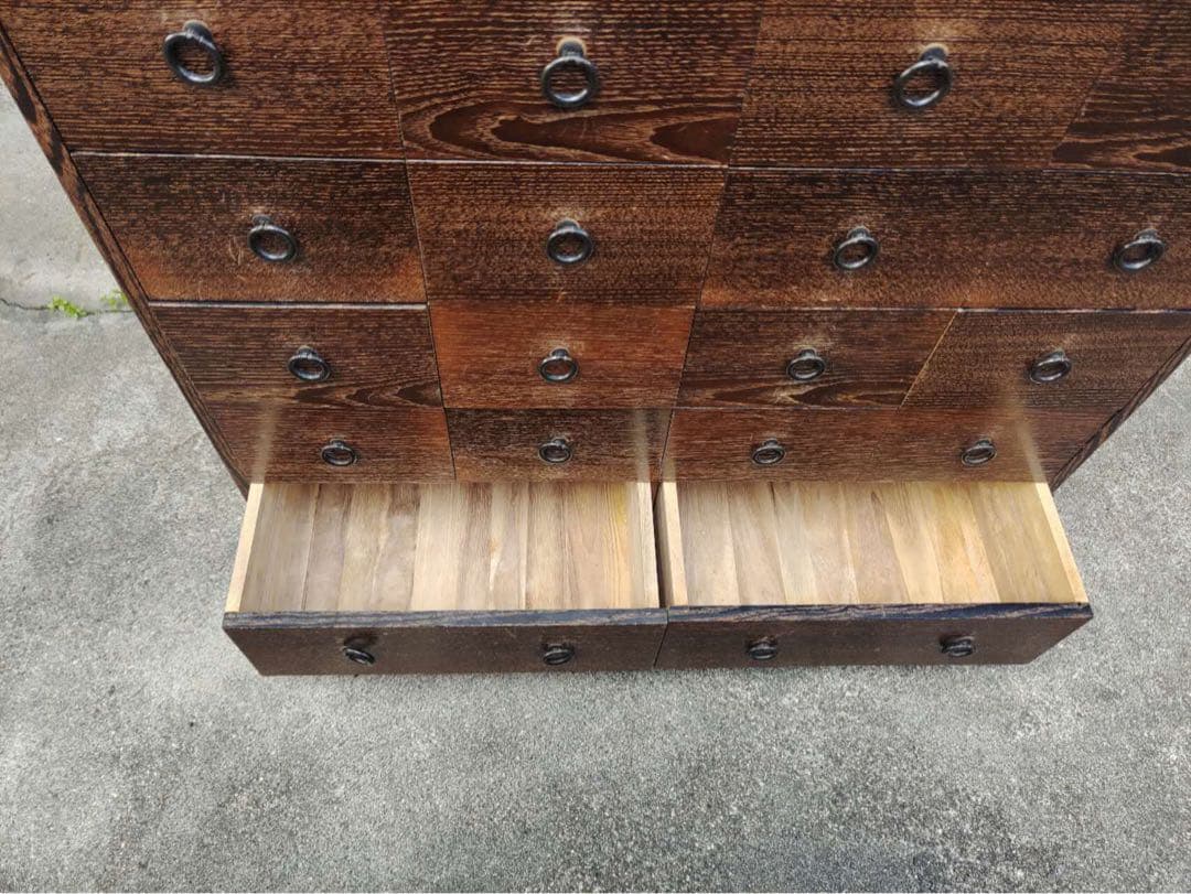 時代箪笥 和箪笥 欅 民芸家具 収納 整理箪笥 引き出し 古家具 小物入 薬箪笥