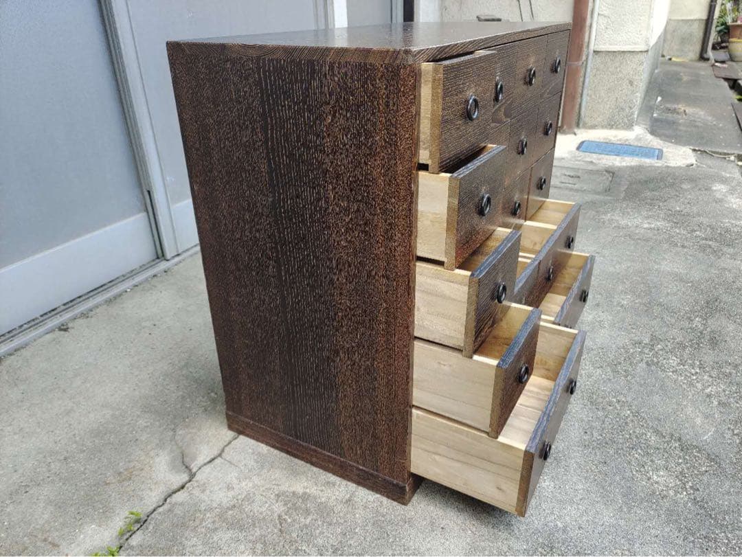 時代箪笥 和箪笥 欅 民芸家具 収納 整理箪笥 引き出し 古家具 小物入 薬箪笥