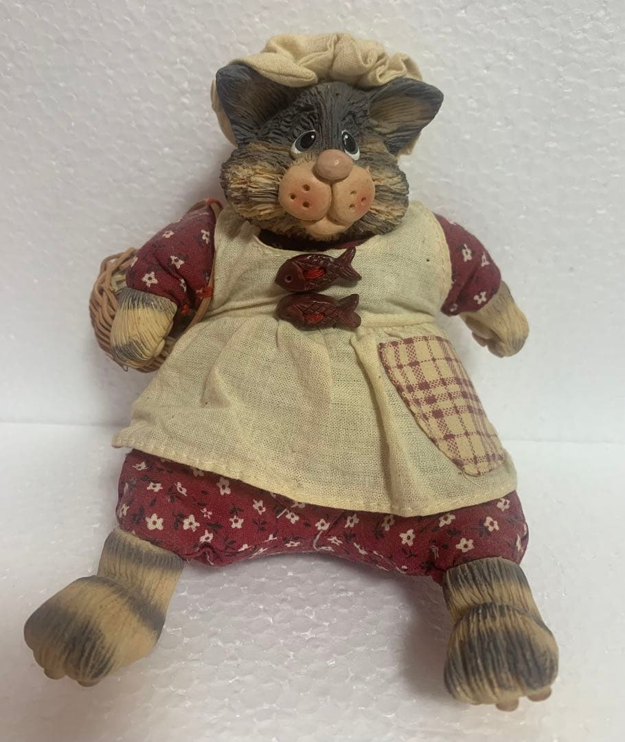 RUSS Berrie 熊　ビンテージドール　置物　アンティーク カントリ