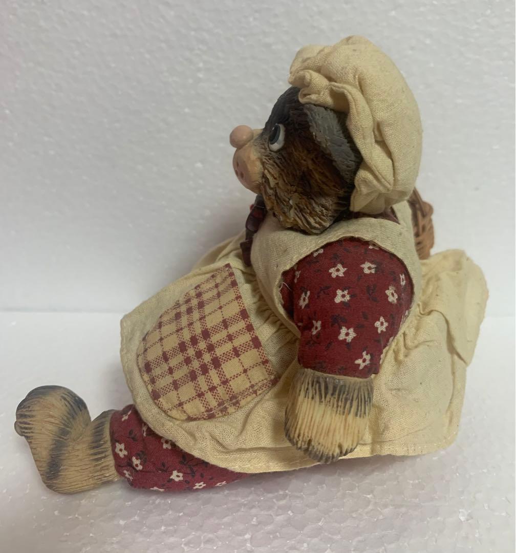 RUSS Berrie 熊　ビンテージドール　置物　アンティーク カントリ