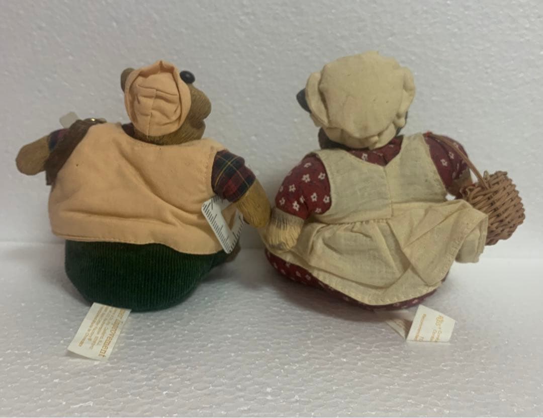 RUSS Berrie 熊　ビンテージドール　置物　アンティーク カントリ