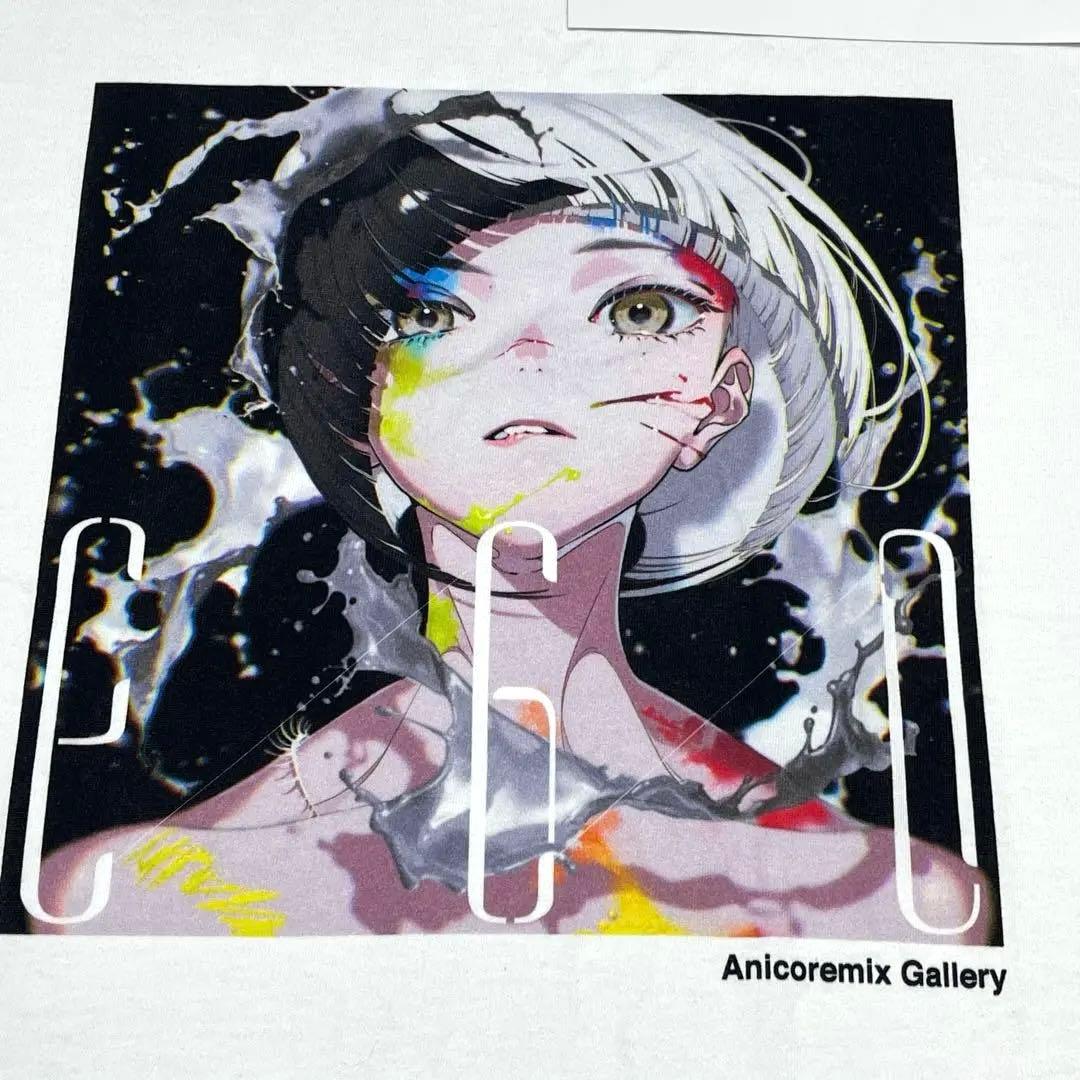 528 タグ付新品米山舞EGOアートatmos限定XL白グラフィック大判プリント