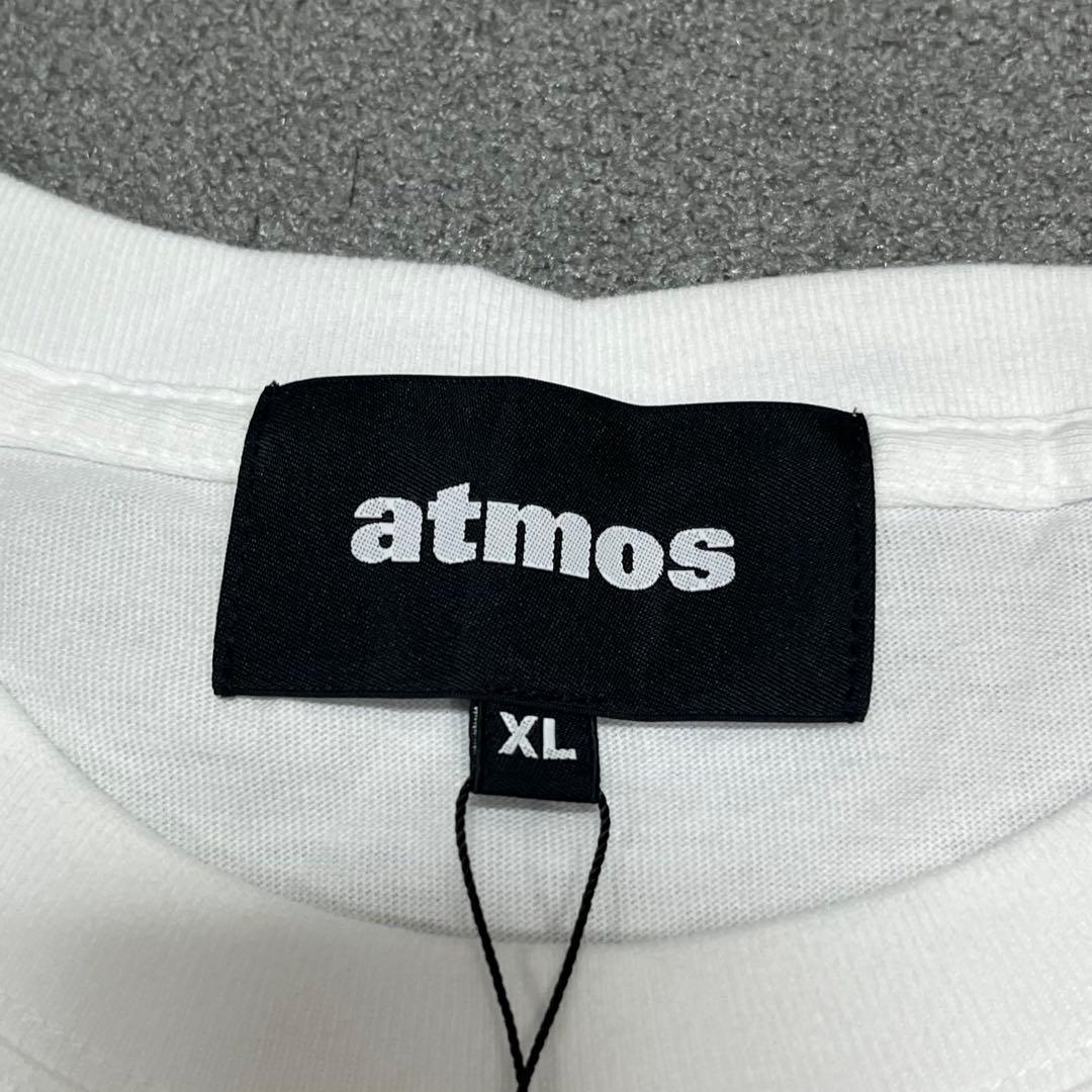 528 タグ付新品米山舞EGOアートatmos限定XL白グラフィック大判プリント