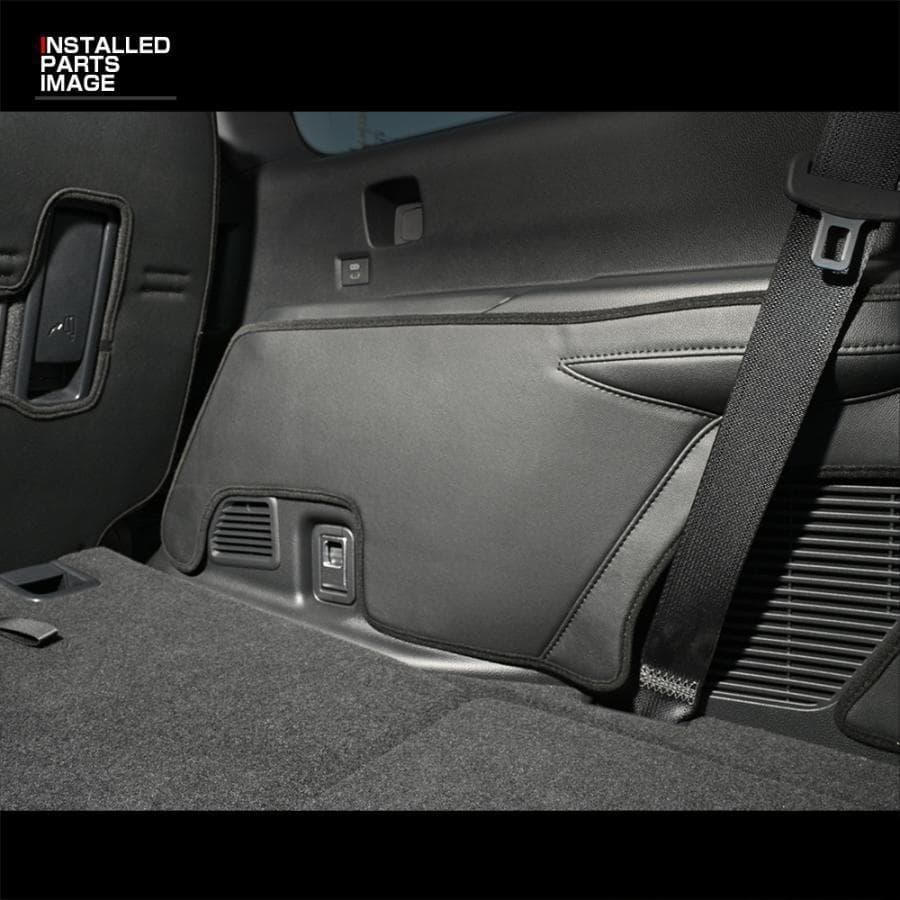 ランドクルーザー LC250 ドアキックガード ブラック ラゲッジサイドカバー