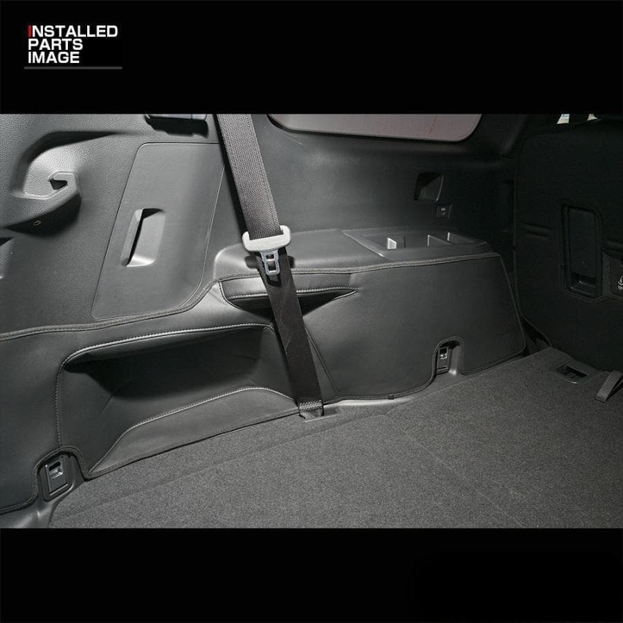 ランドクルーザー LC250 ドアキックガード ブラック ラゲッジサイドカバー