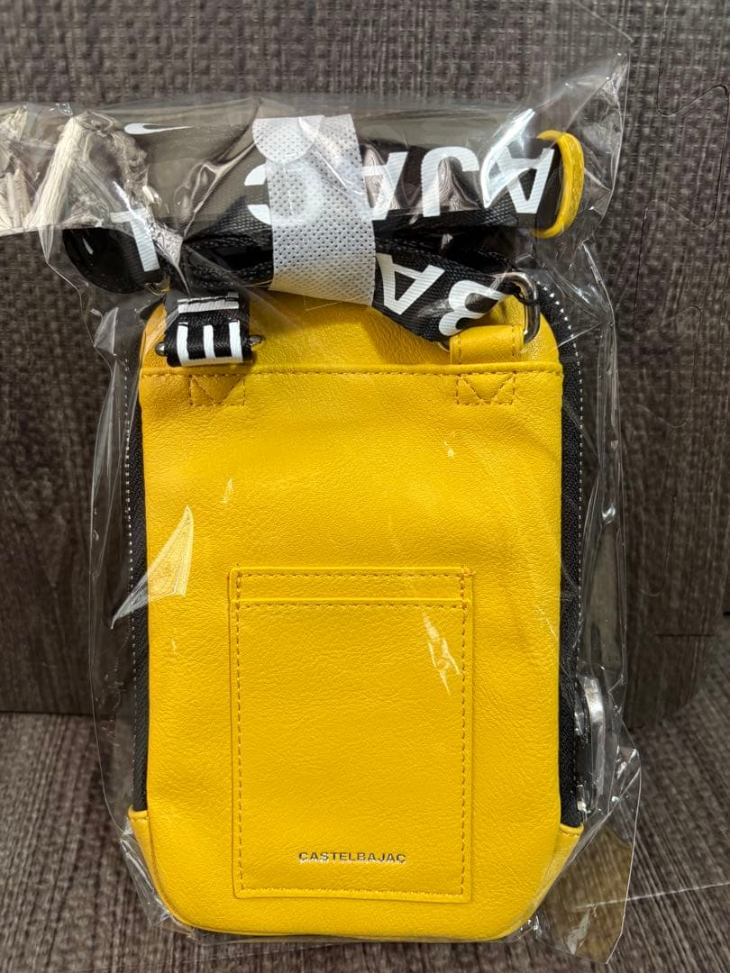 CASTELBAJAC ボディバッグ イエロー 041101 定価18,150円
