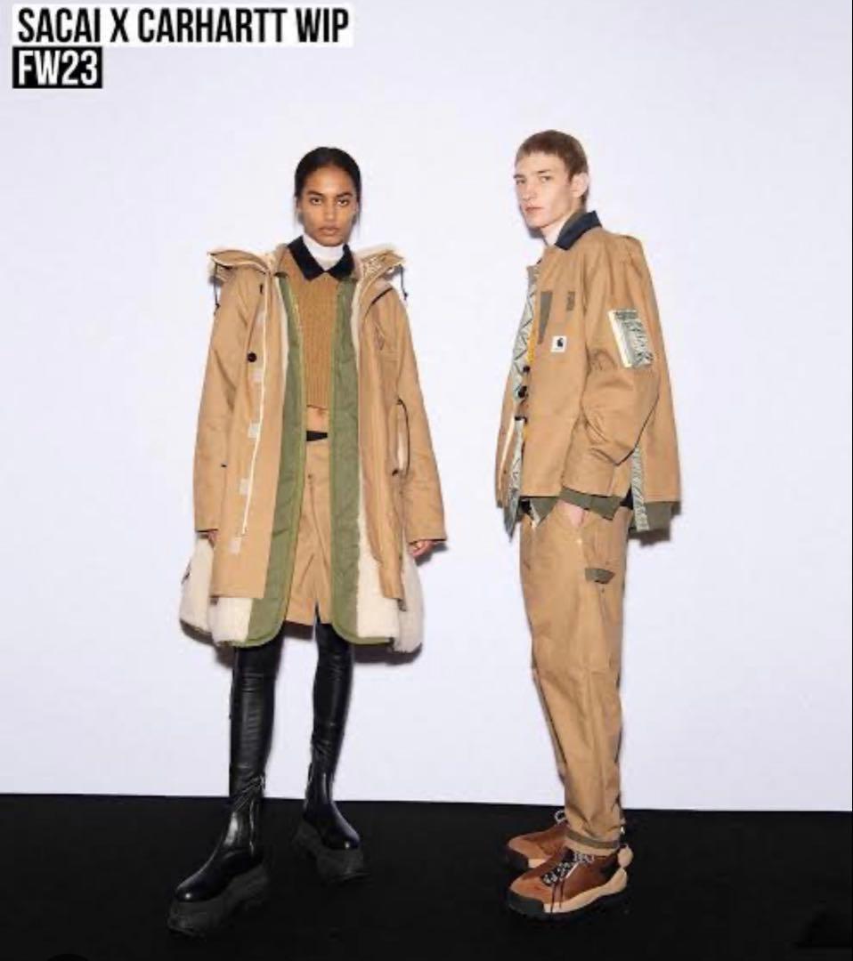 Sacai x Carhartt FW2023/シベリアンパーカ　極上