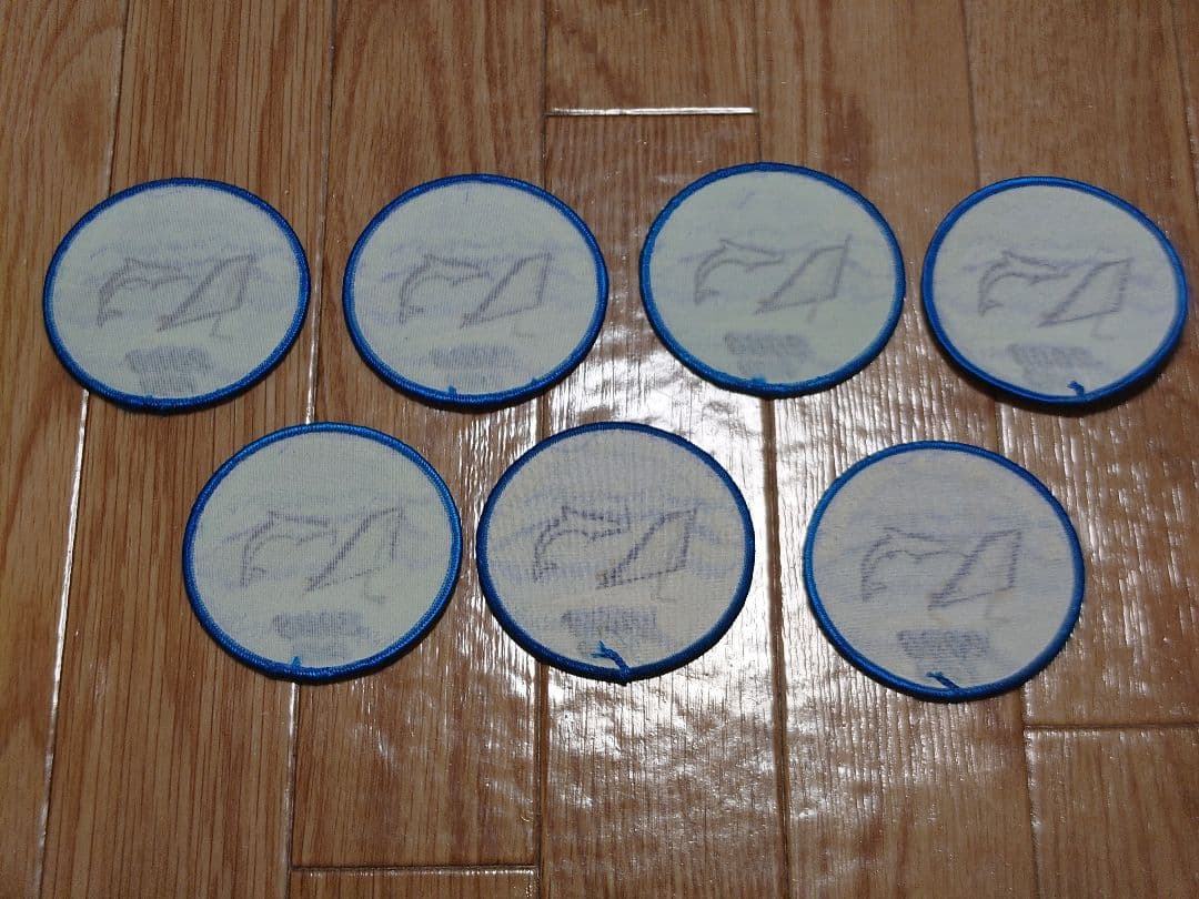 航空自衛隊 T-4 ブルーインパルス 2006年ツアーパッチ 全機番セット 7枚