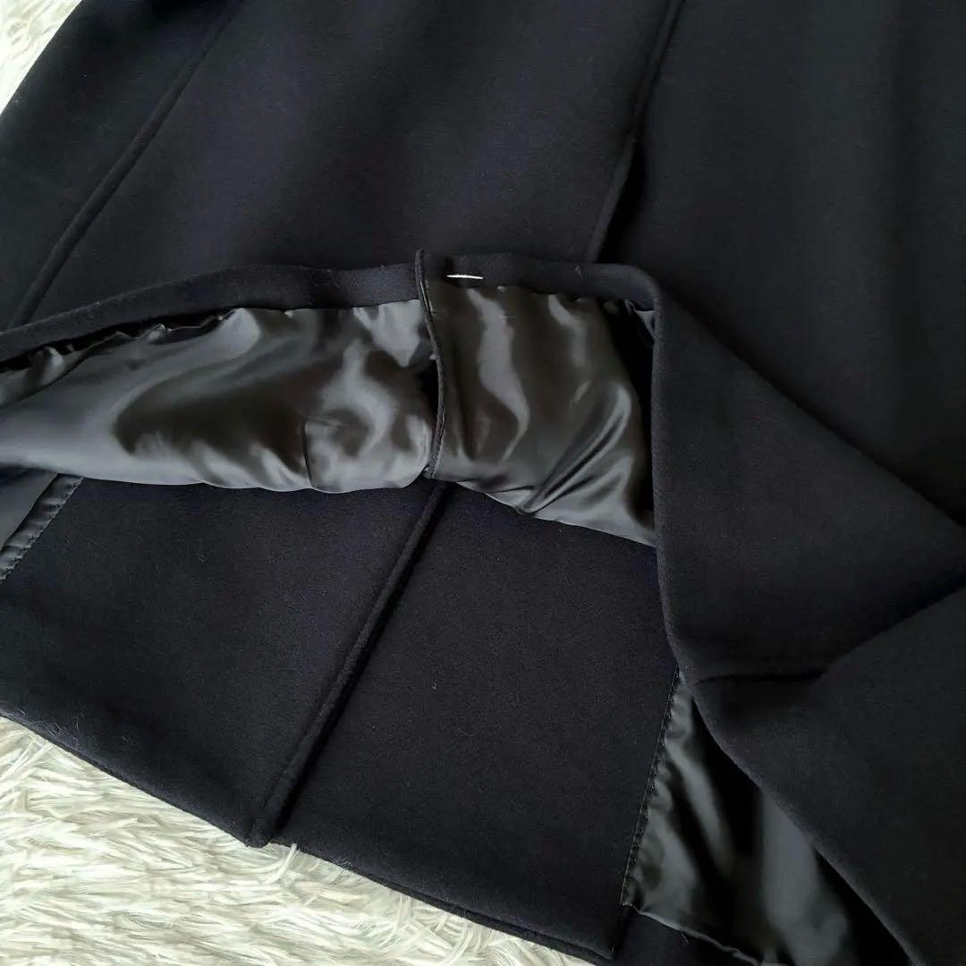 URBAN RESEARCH DOORS オーバーバルマカンコート　ネイビー