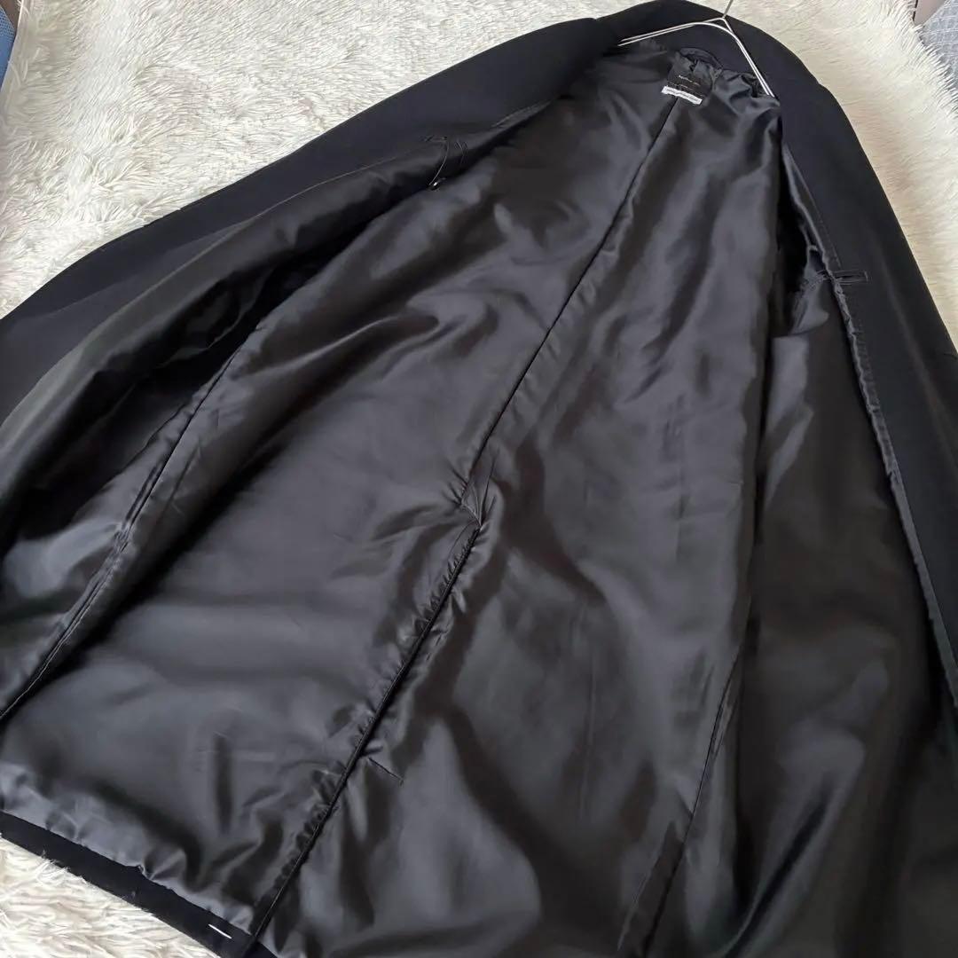 URBAN RESEARCH DOORS オーバーバルマカンコート　ネイビー