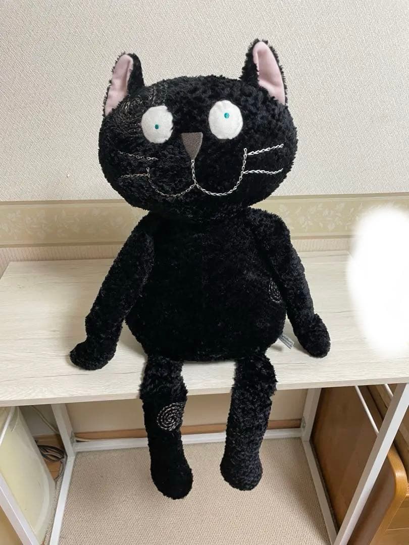 マンハッタナーズ 黒猫のぬいぐるみ