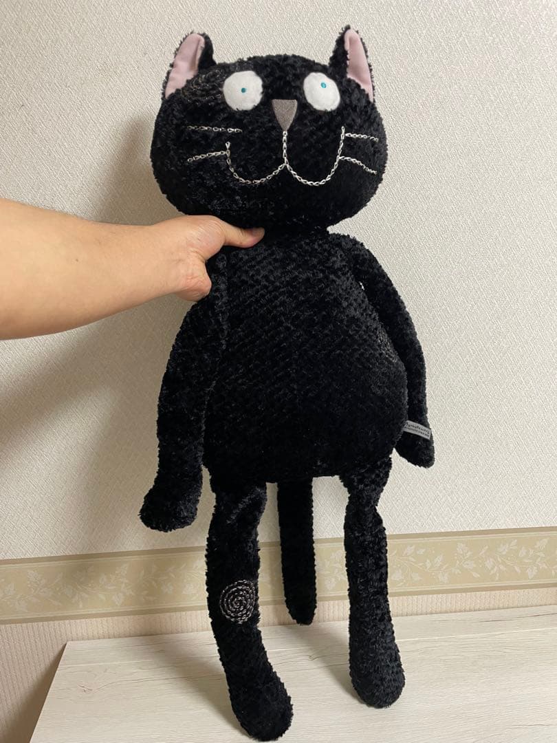 マンハッタナーズ 黒猫のぬいぐるみ