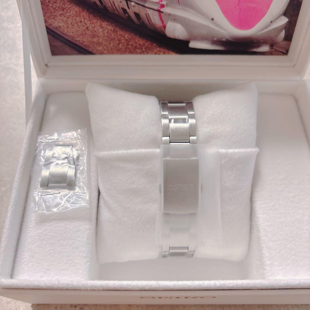 SEIKOハローキティ新幹線ウォッチ500系新幹線25周年記念　時計