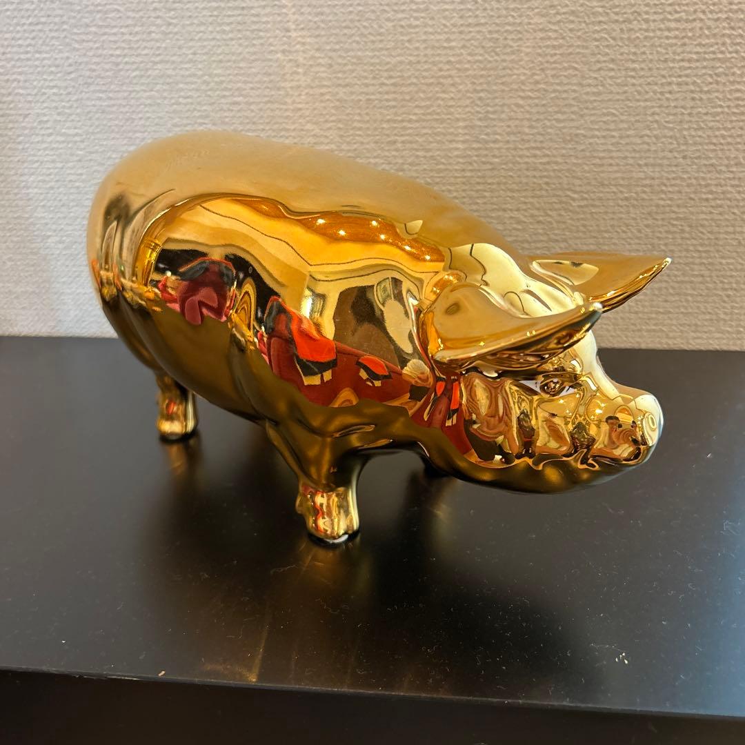 幸せを呼ぶ豚　アンティーク　イタリア製　希少品 18金