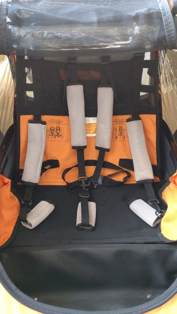 Via Velo チャイルドトレーラー（コストコ購入・ヒッチコネクター3個付き）