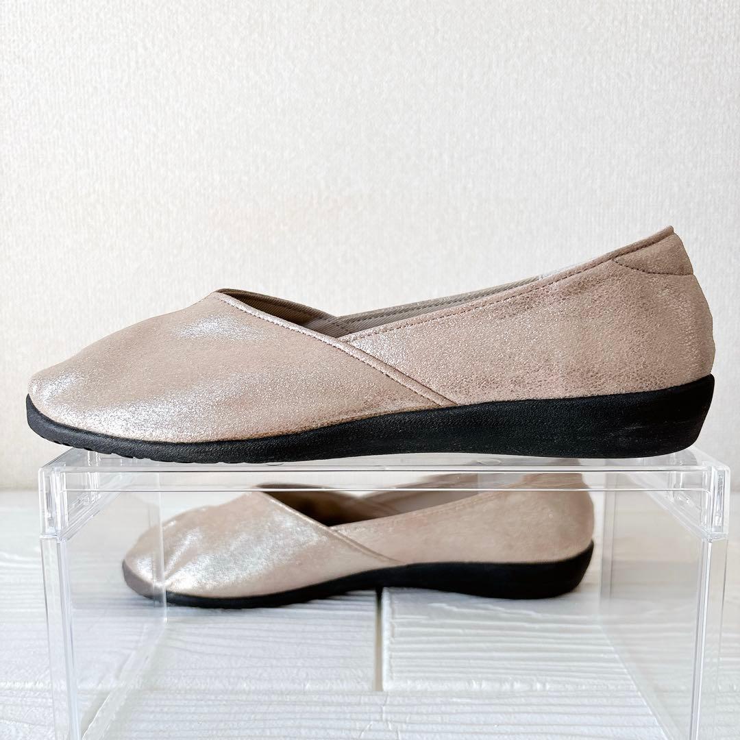 試着のみ✨タビリラ マリー マルゴ 足袋 フラットシューズ パンプス 23.5